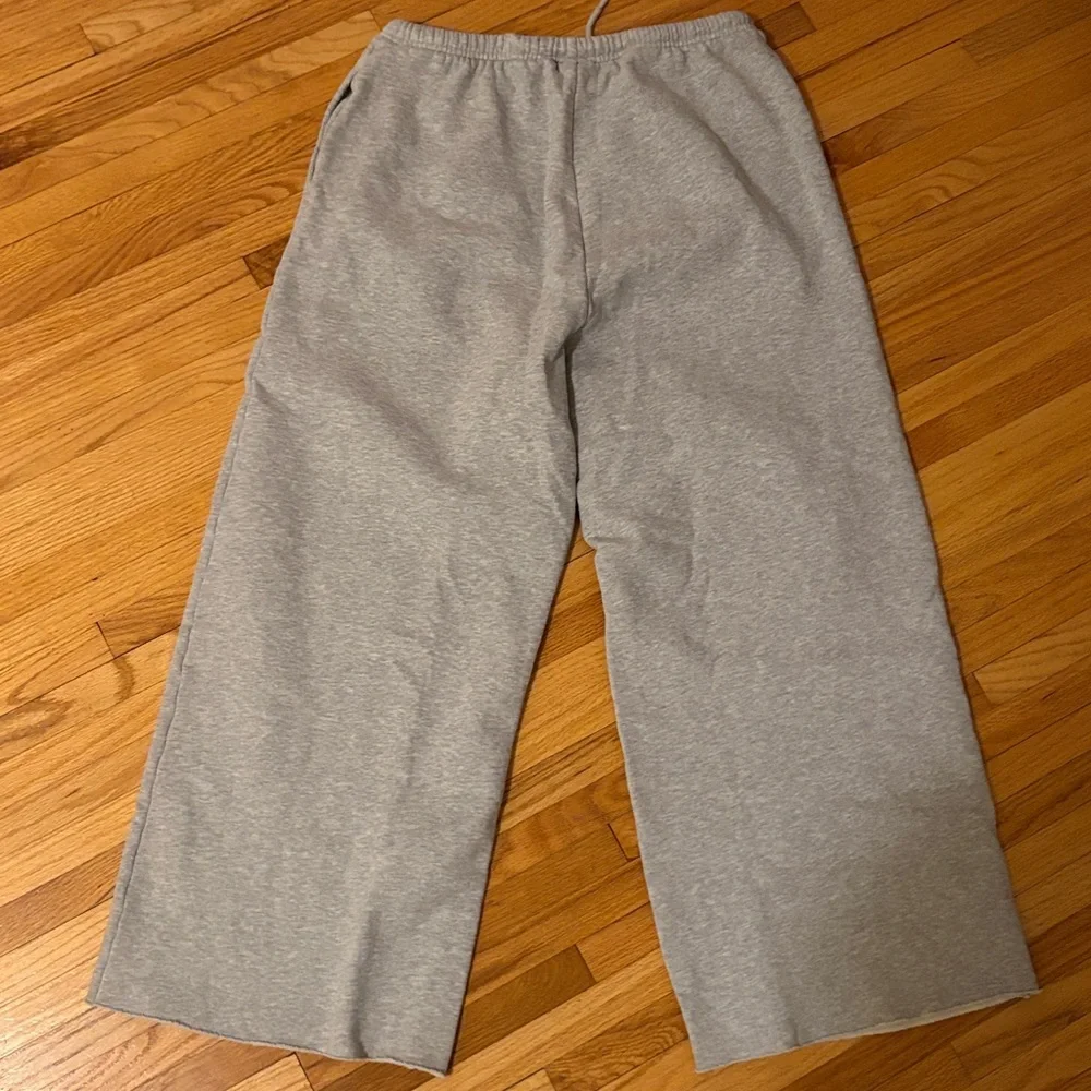Aritzia Cozy Sweatfleece Mega Flutter™ Sweatpant in Heather Chrome - Picture 9 of 9